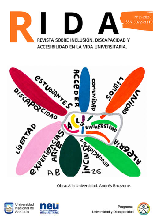 RIDA Revista sobre Inclusión, Discapacidad y Accesibilidad en la vida universitaria - N° 2